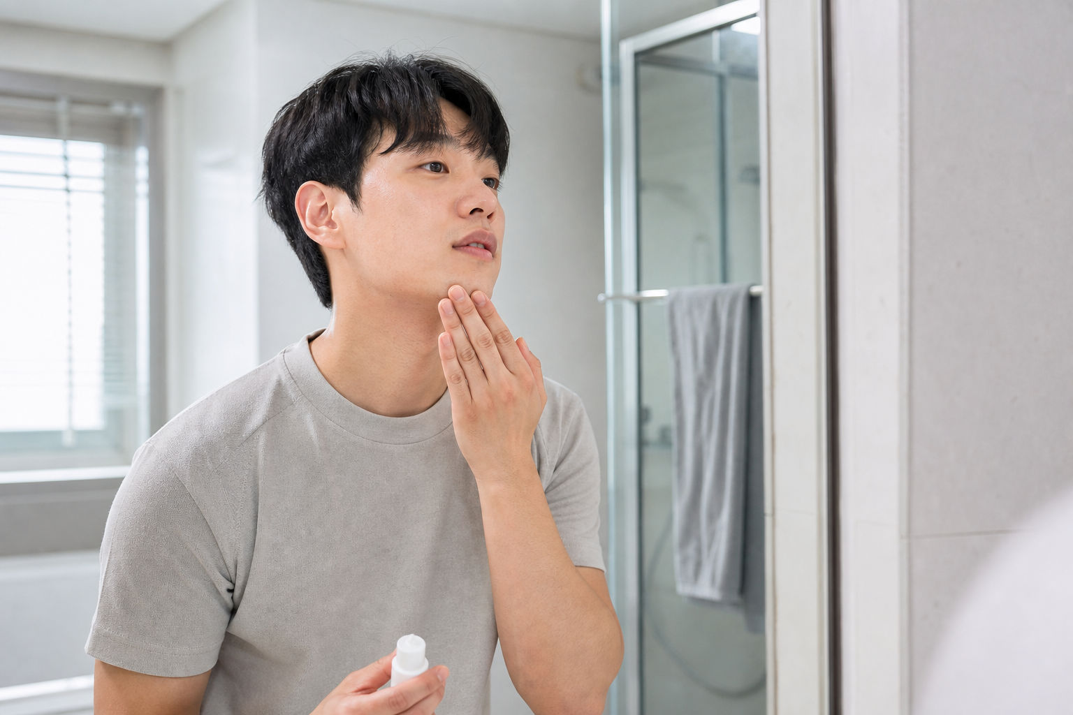 피부과 상담 장면
